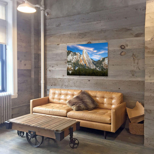 Boulder Flatirons Photo Print – Scenic Mountain Landscape Art | Ready to Hang Canvas