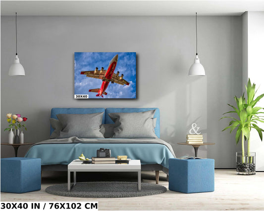 Firefighting Airplane Wall Art – Bold Aviation Wall Decor Featuring Neptune T-40 Print