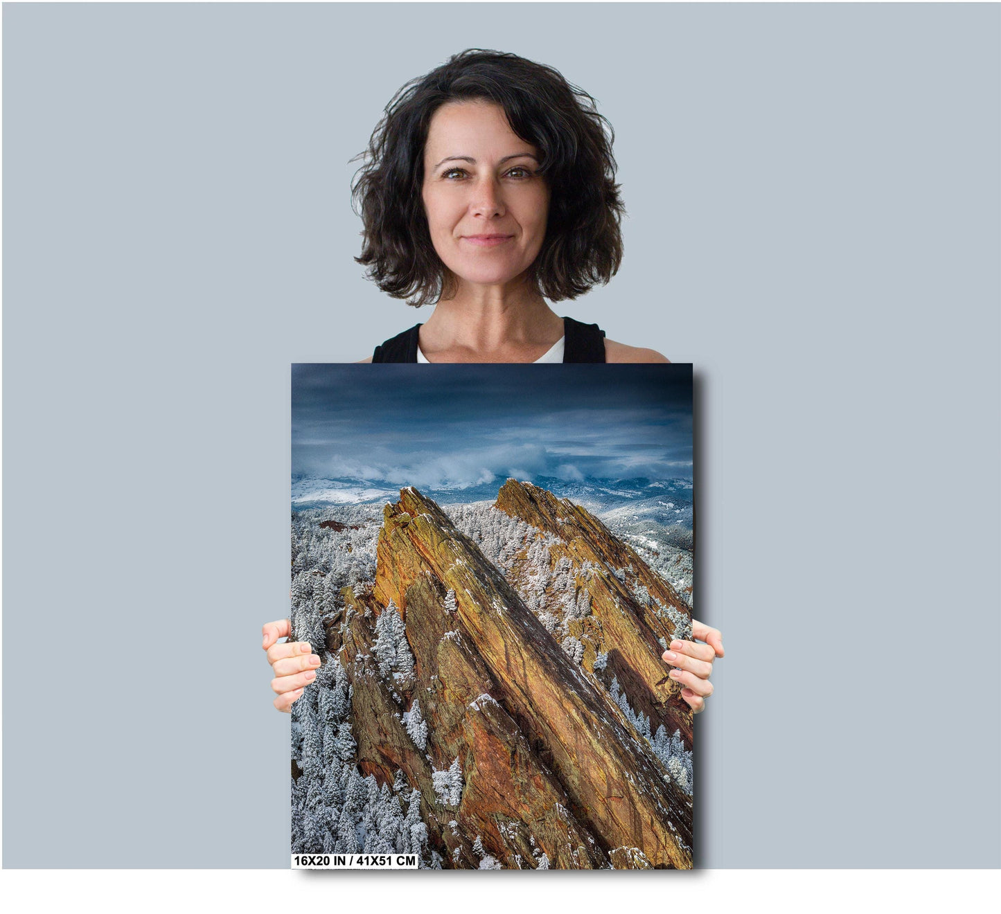 Boulder Flatirons Wall Art – Colorado Mountain Decor | Ready To Hang Canvas & Metal Print