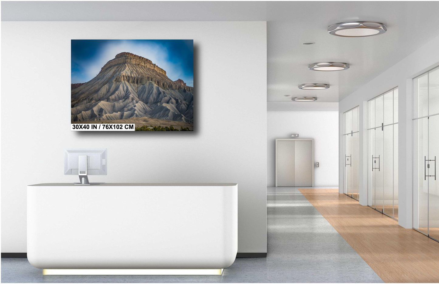 Colorado Mt Garfield Art – Landscape Wall Art | Metal, Canvas & Acrylic Prints