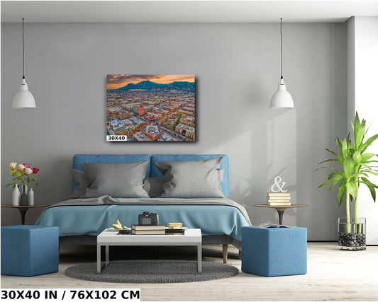 Boulder Wall Art - Modern Cityscape Print | Colorado Home Decor | Urban Landscape Poster