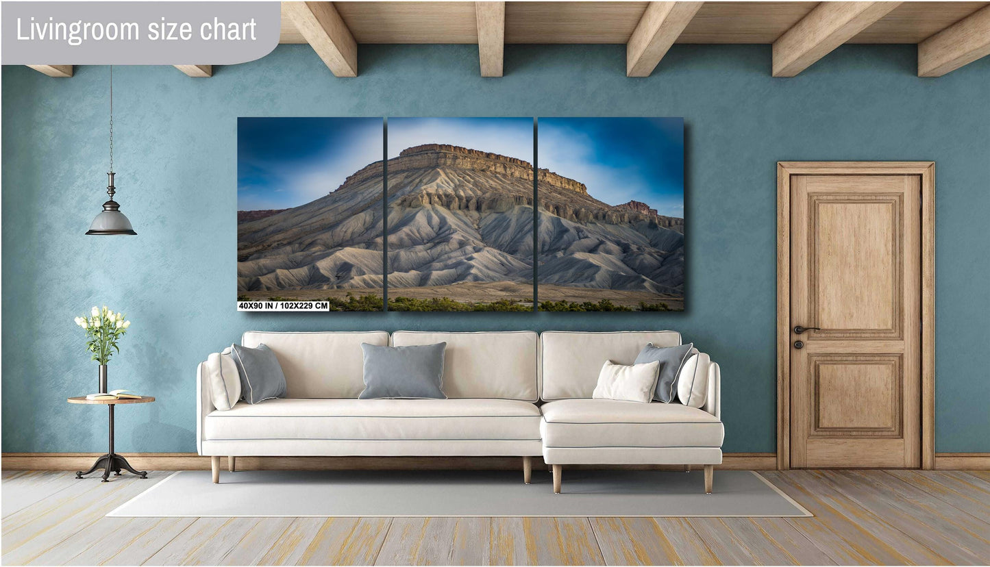Colorado Mt Garfield Art – Landscape Wall Art | Metal, Canvas & Acrylic Prints