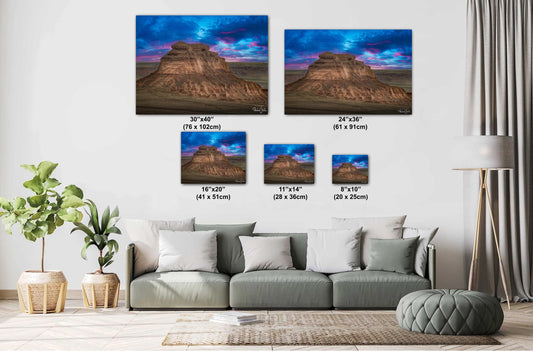 Pawnee National Grassland Print – Colorado Landscape Art | Rustic Nature Wall Decor