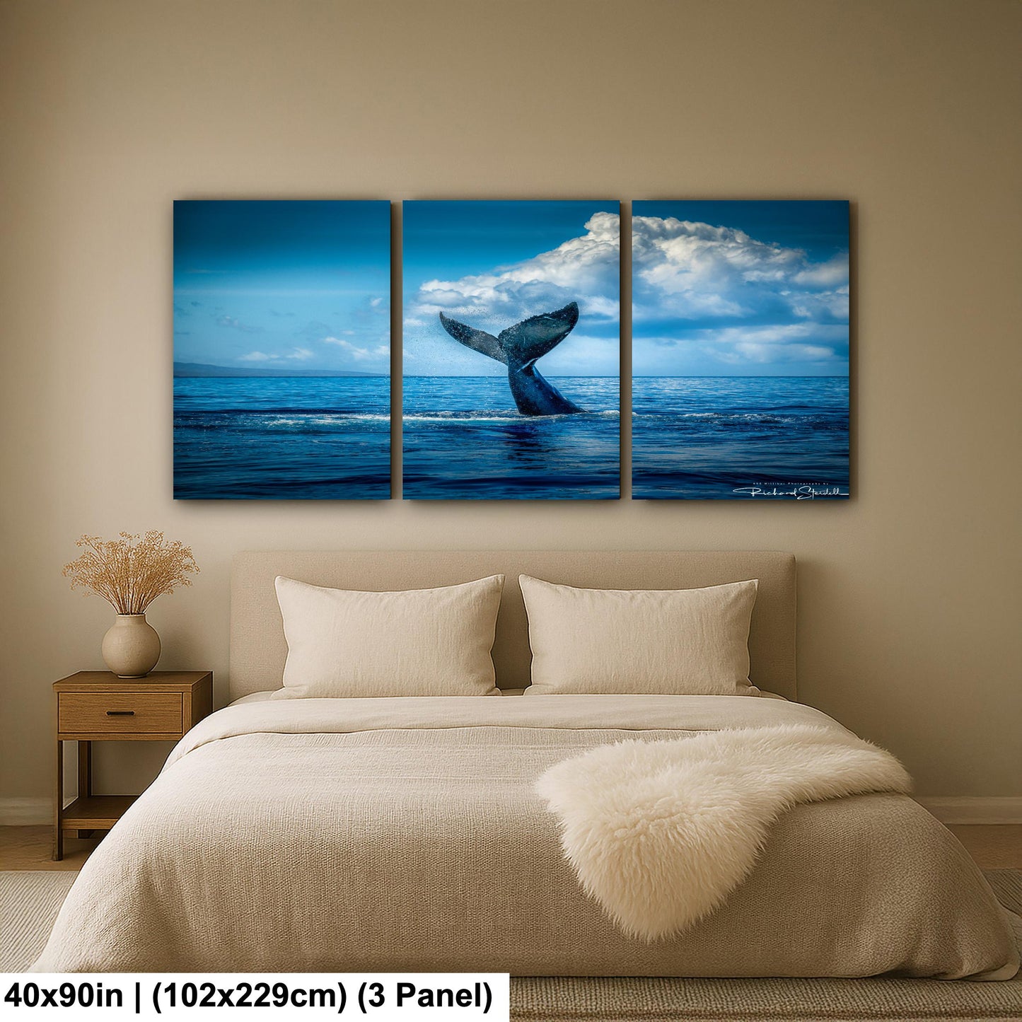 Humpback Whale Wall Art – Ocean Photo Print | Premium Photo Paper Decor
