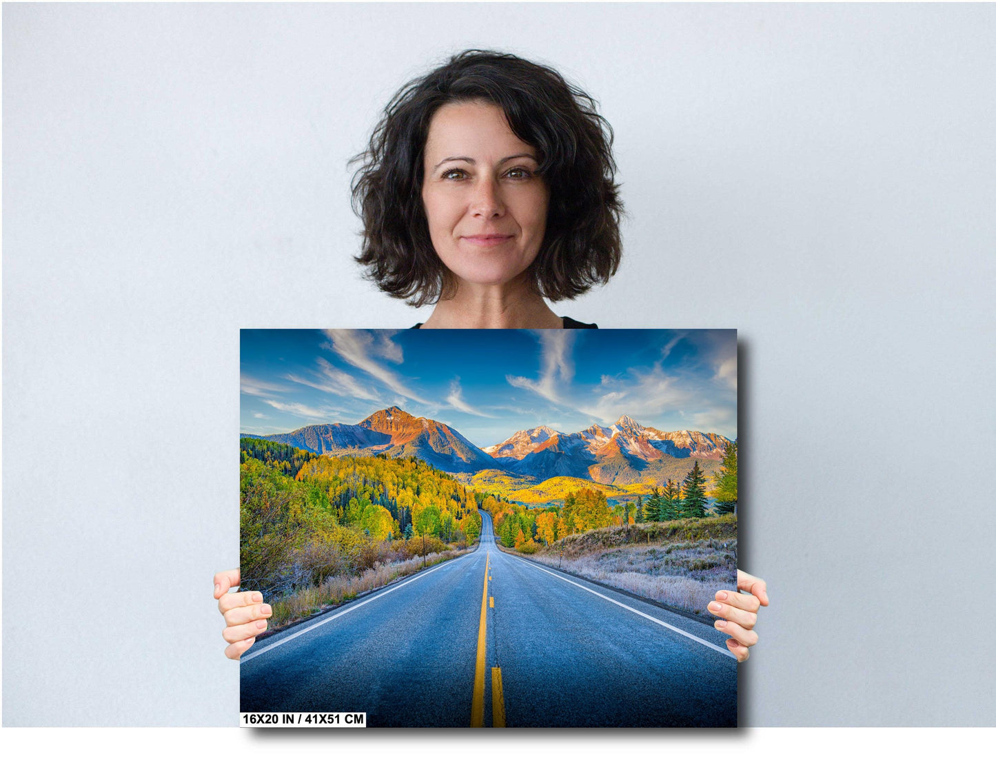 Colorado Mountain Wall Art – San Juan Mountains Photo on Ready to Hang Canvas