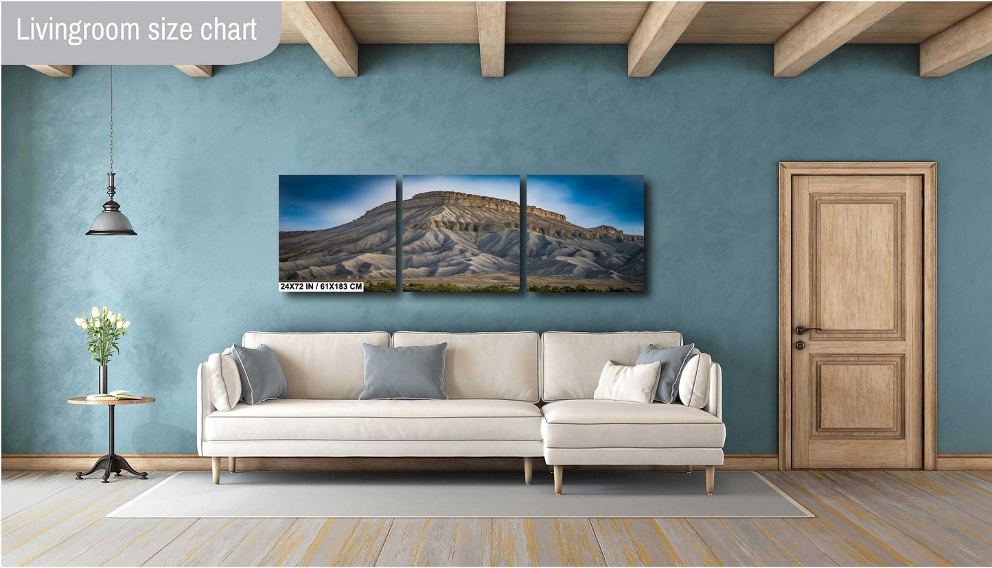 Colorado Mt Garfield Art – Landscape Wall Art | Metal, Canvas & Acrylic Prints