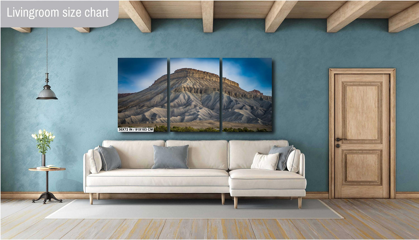 Colorado Mt Garfield Art – Landscape Wall Art | Metal, Canvas & Acrylic Prints