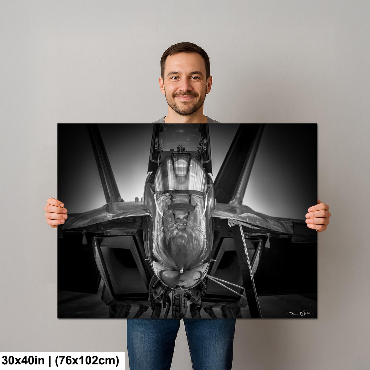 Blue Angels Wall Art - Fighter Jet Print | Premium Photo Paper & Canvas Decor