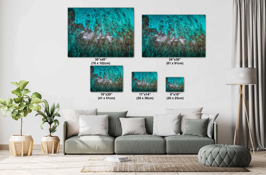 Ocean Photography Print - Coastal Landscape Art | Framed Beach Wall Art