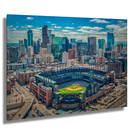 Colorado Rockies Wall Art – Coors Field Photo | Vibrant Baseball Wall Decor