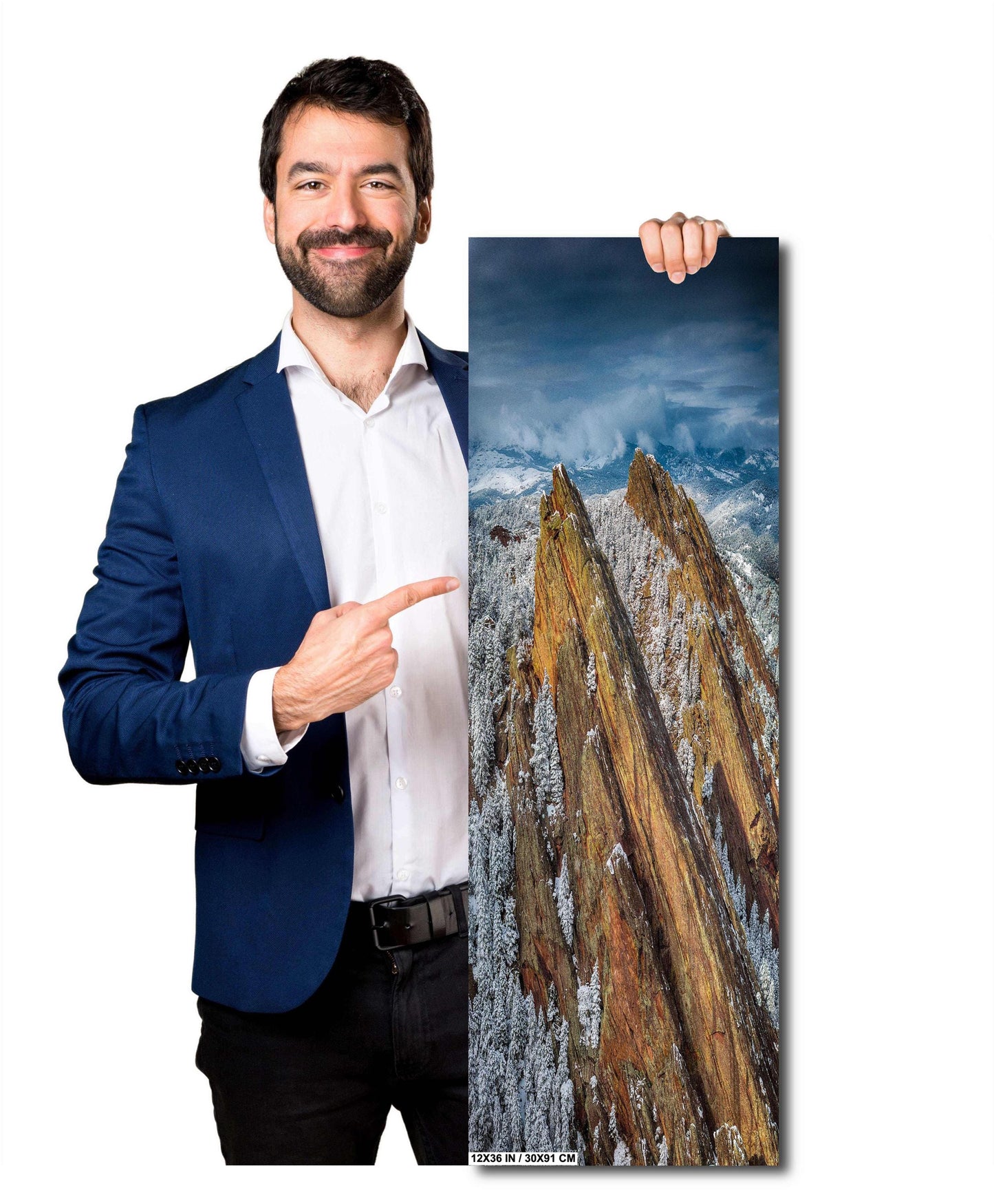 Boulder Flatirons Wall Art – Colorado Mountain Decor | Ready To Hang Canvas & Metal Print