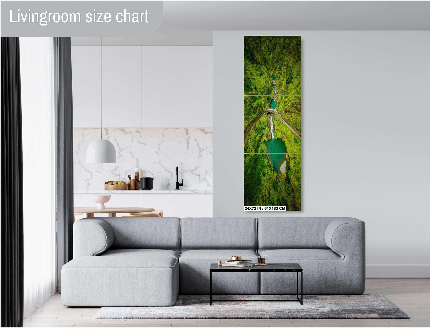 Road to Hana Wall Art – Maui Wall Decor | Tropical Nature Print & Scenic Poster