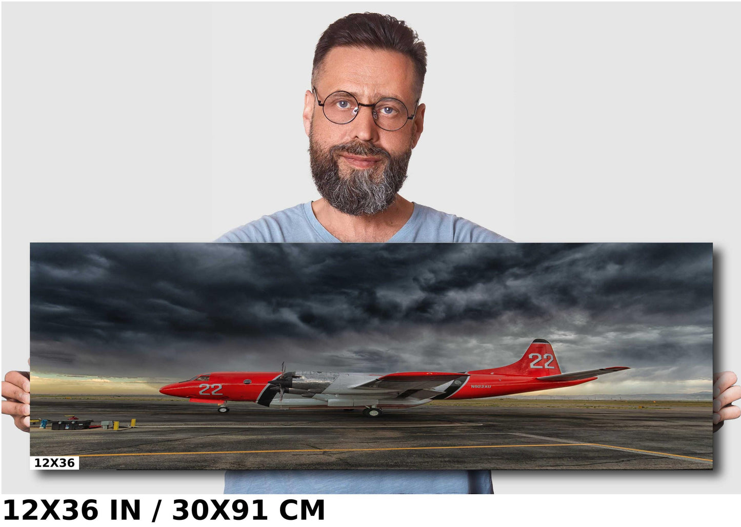 Wildland Air Tanker Art – Firefighting Wall Art | Smoke Jumper Aircraft Print