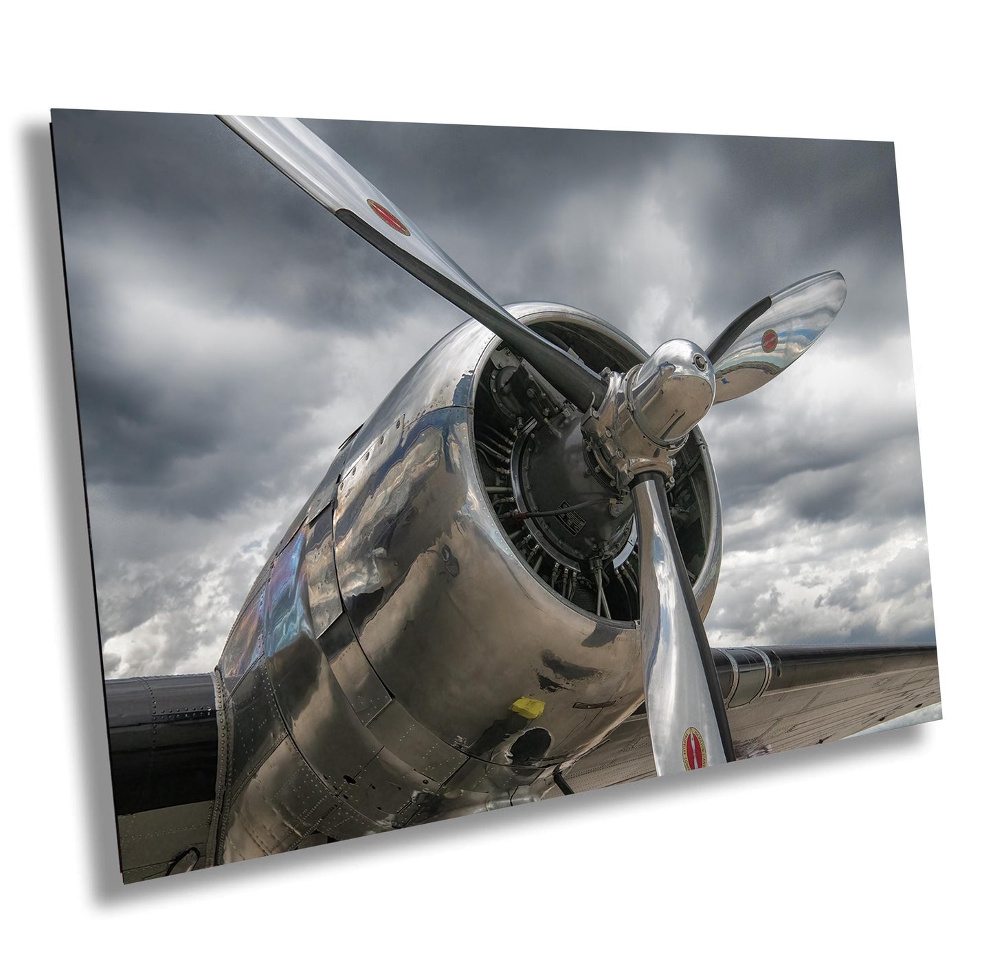 DC3 Plane Wall Art - Vintage Airplane Decor | Ready to Hang Canvas Print