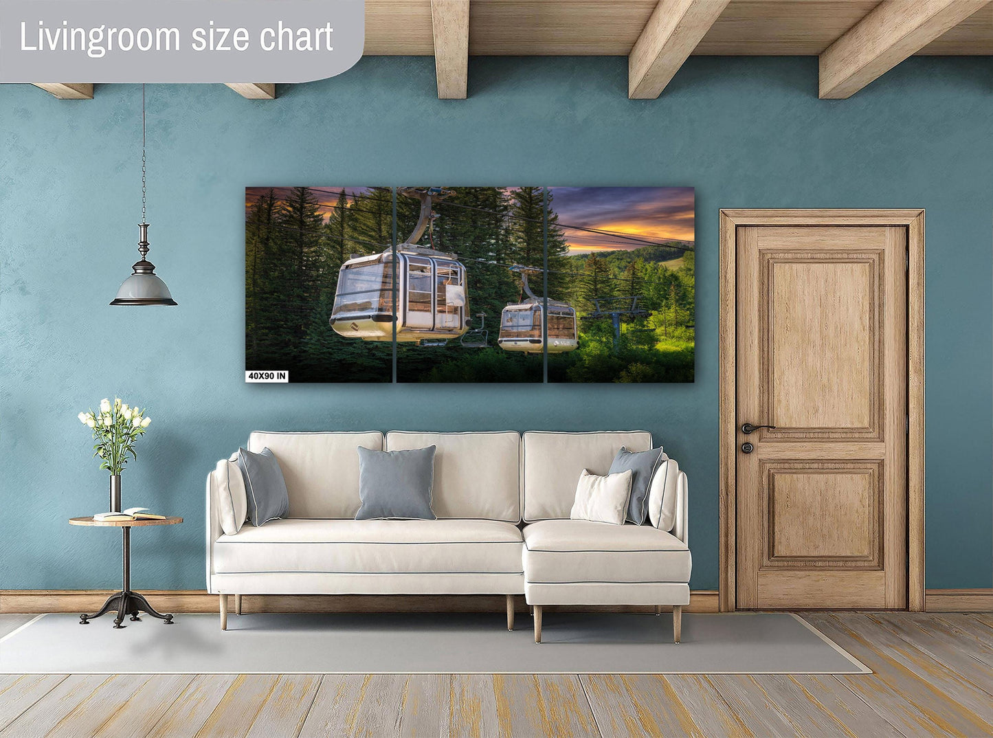 Vail Ski Lift Art - Canvas, Metal & Acrylic Wall Prints for Mountain Home Decor