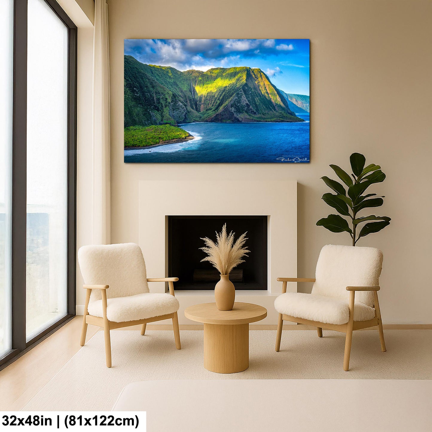MoloKa'i Island Photo Print - Sunrise Ocean Wall Decor