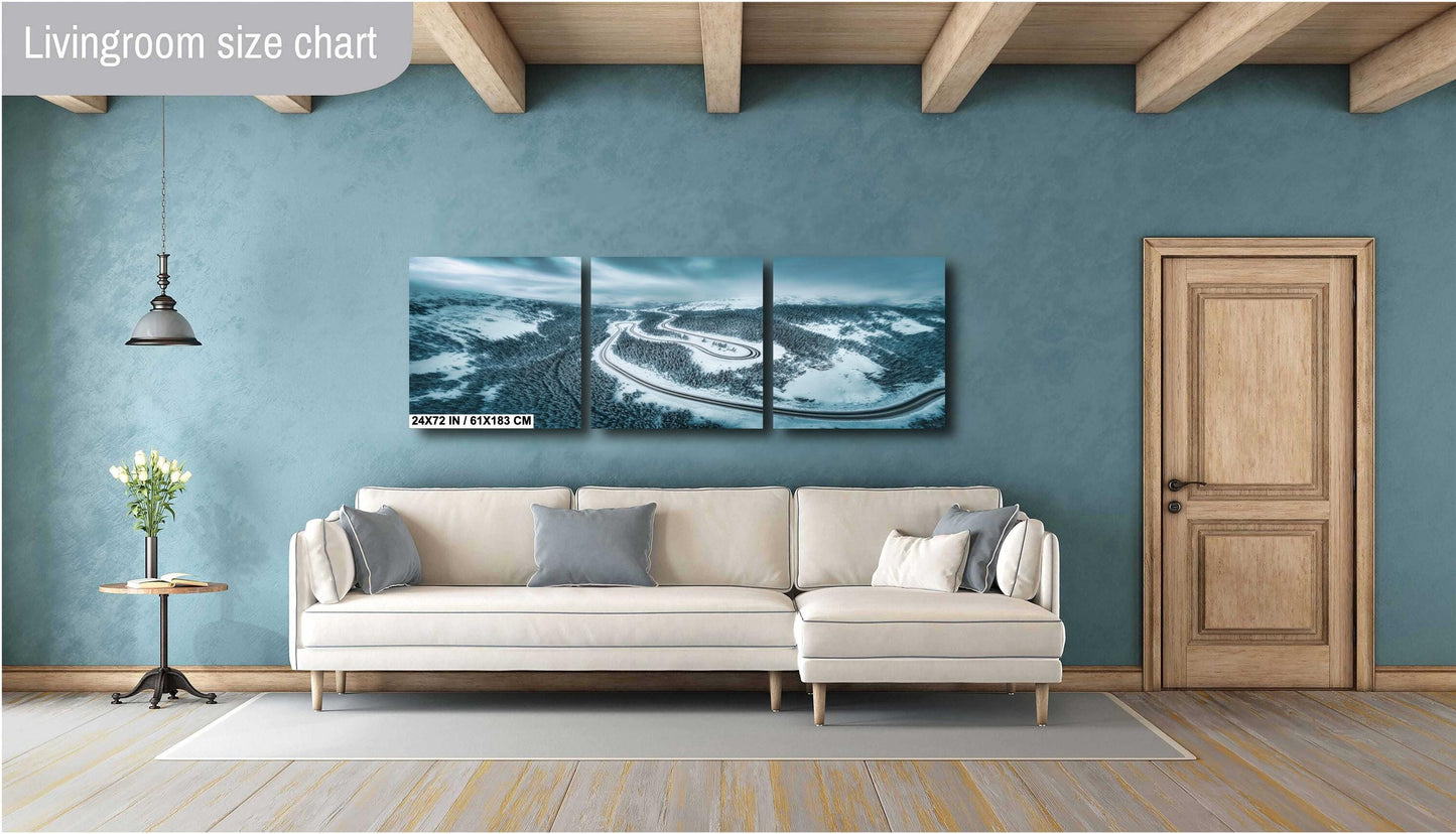 Berthoud Pass Wall Art - Colorado Mountain Print | Winter Landscape Photo Decor