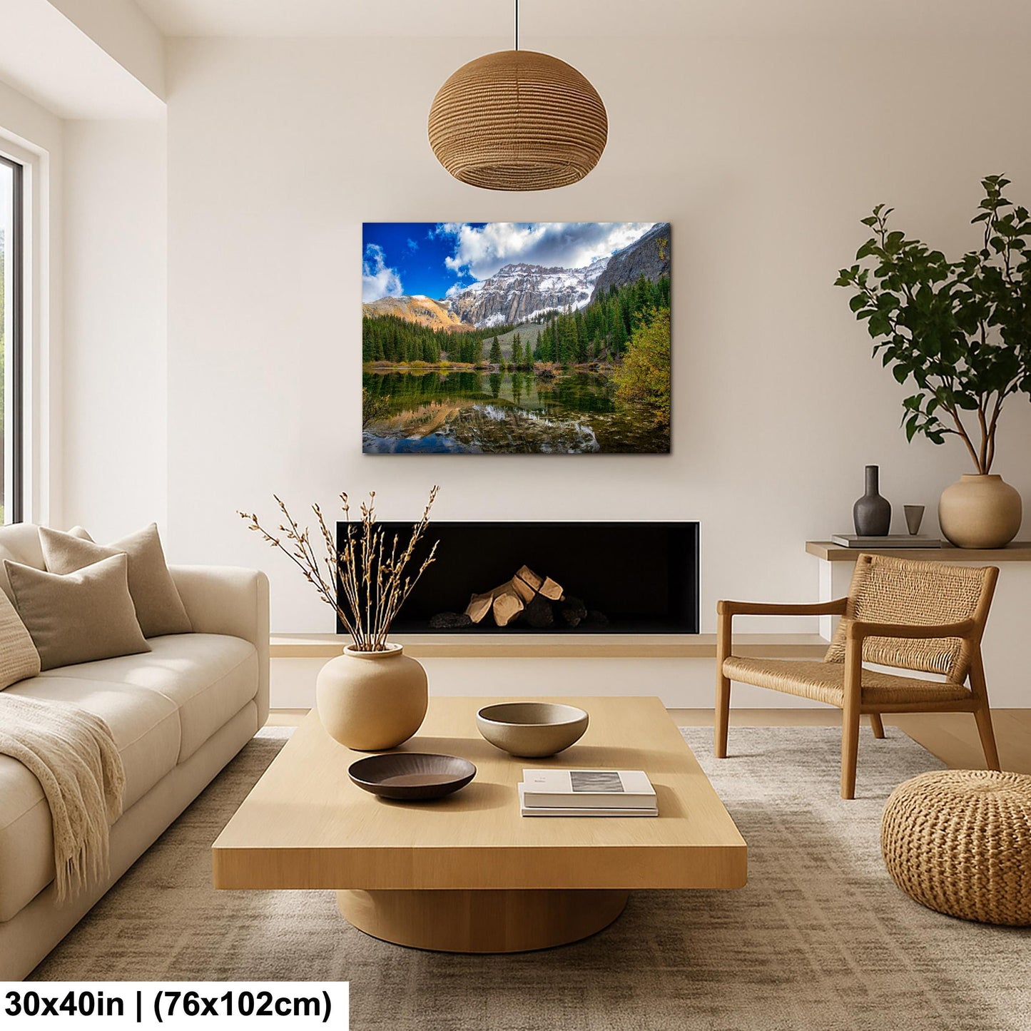 Colorado Rocky Mountains Print: Nature Wall Art (Metal, Canvas, Paper)