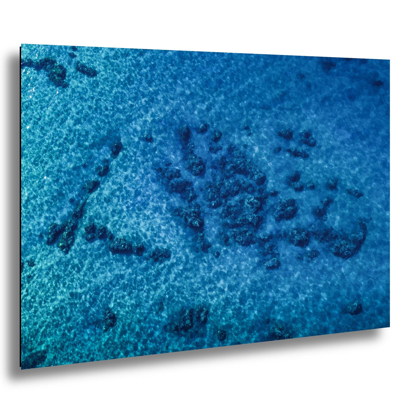 Ocean Reef Photography – Vibrant Coastal Art | Aerial Beach View Print