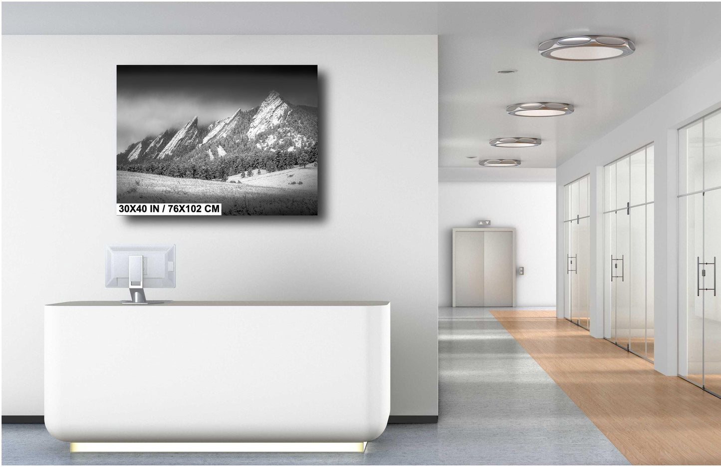 Boulder Flatirons Print - Colorado Wall Art | Ready To Hang Canvas & Metal Photo