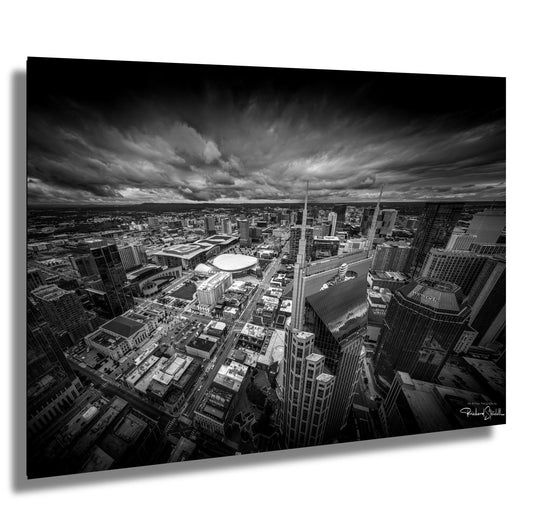 Nashville Skyline Photo Print - Urban Cityscape Art | Ready To Hang Canvas
