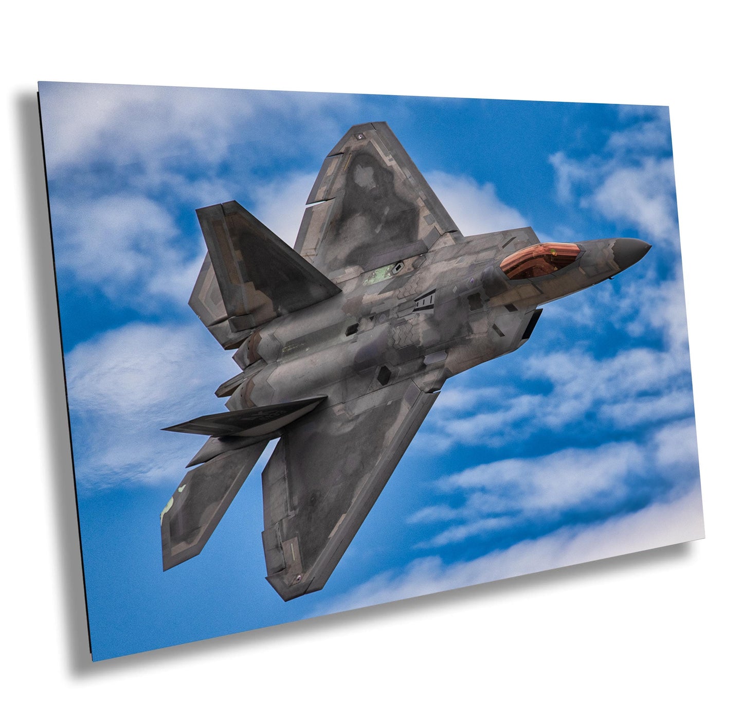 F22 Raptor Wall Art – Military Aircraft Decor | Stealth Jet Canvas Print