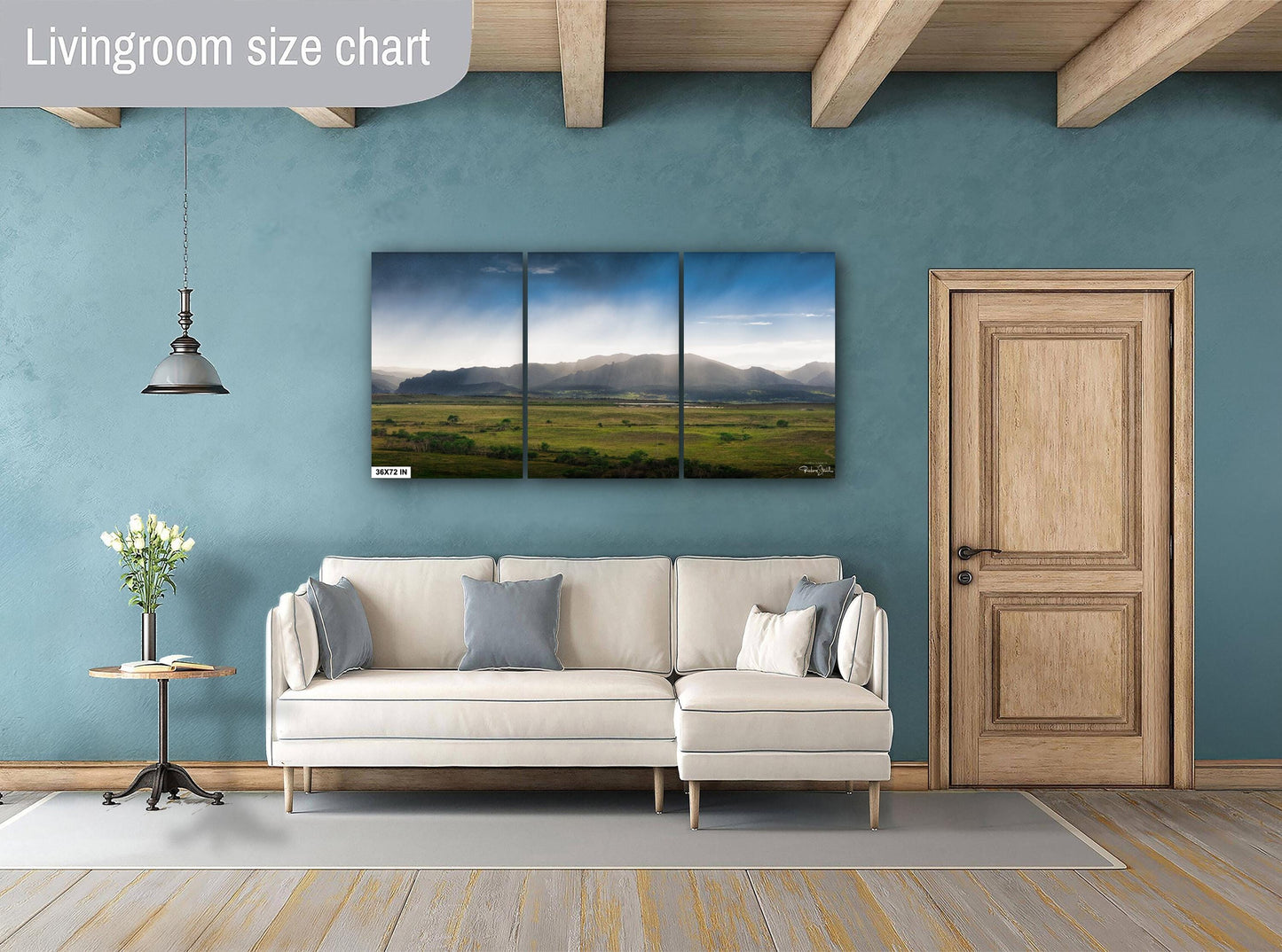 Boulder Flatirons Sunset - Colorado Wall Art | Vivid Sunset Colors Canvas Print