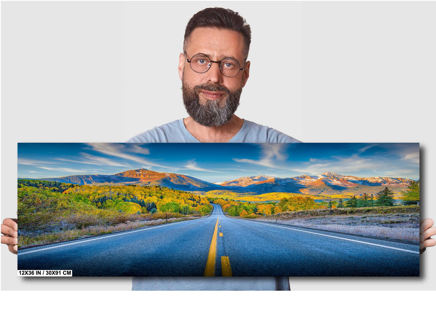 Colorado Mountain Wall Art – San Juan Mountains Photo on Ready to Hang Canvas