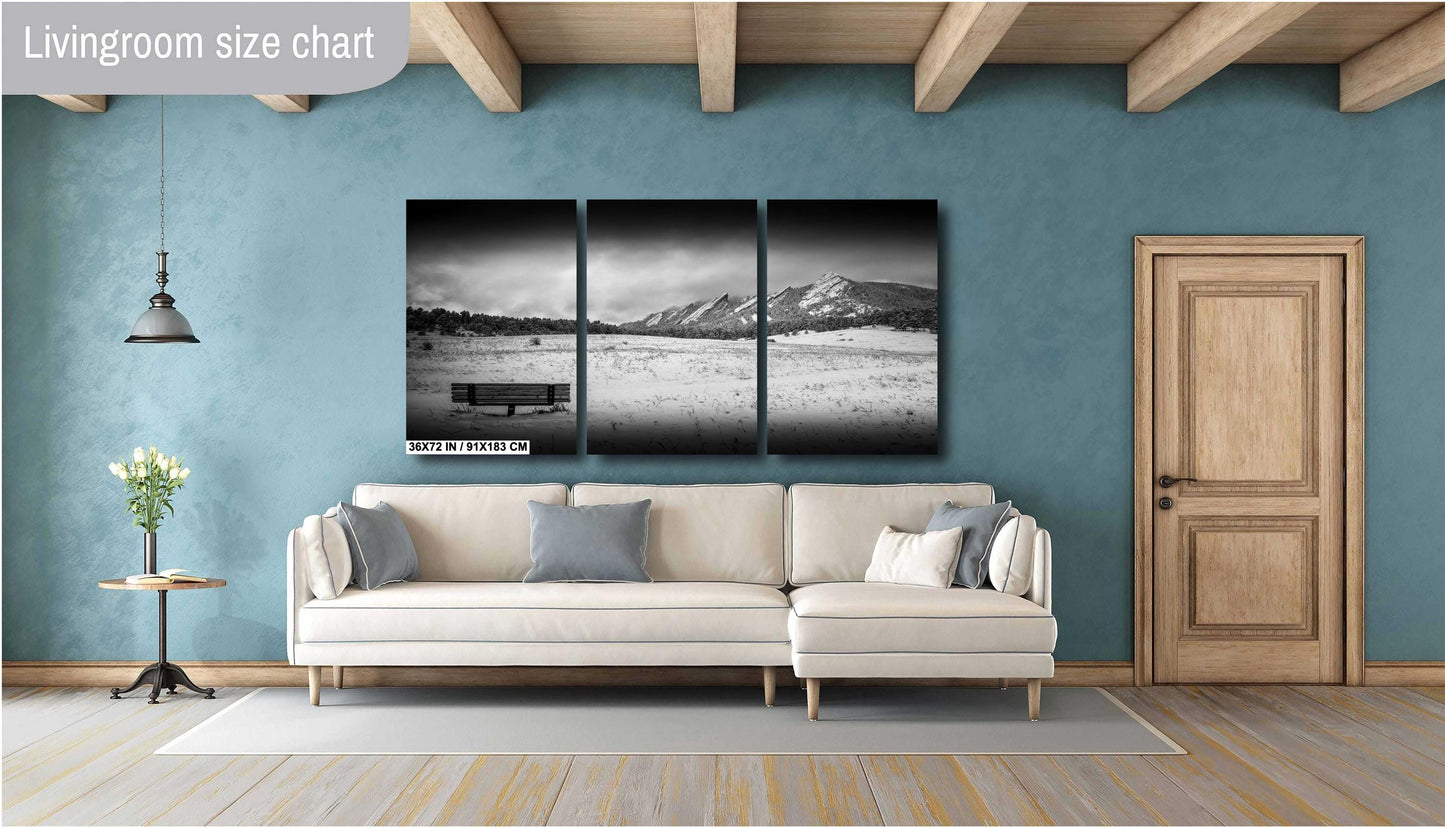 Boulder Flatirons Print – Colorado Wall Art | Ready To Hang Canvas & Metal Photo