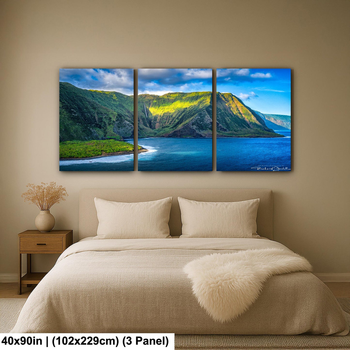 MoloKa'i Island Photo Print - Sunrise Ocean Wall Decor