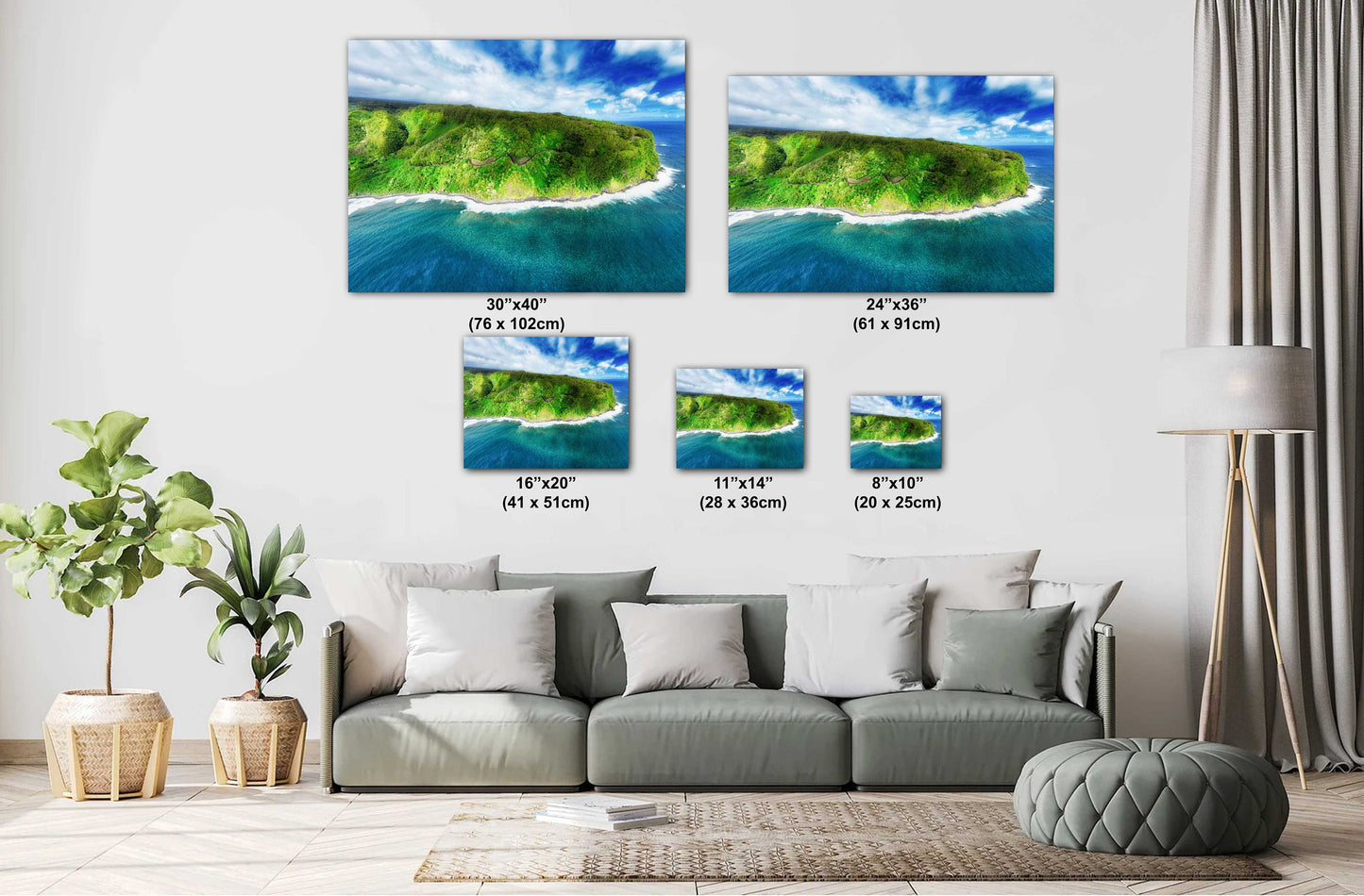 Maui Wall Art - Hawaiian Coastal Decor | Tropical Beach Print on Premium Photo Paper