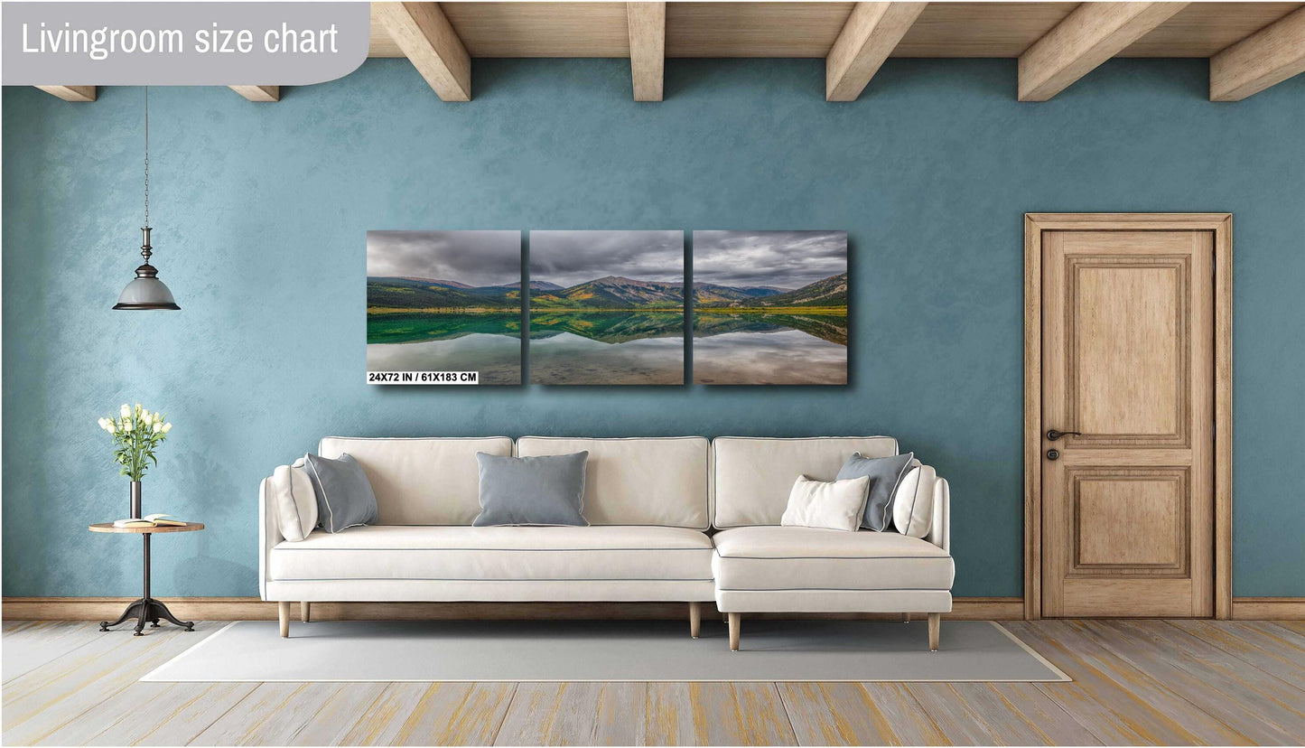 Twin Lakes Colorado Print - Mountain Wall Art | Ready To Hang Canvas & Metal Photo