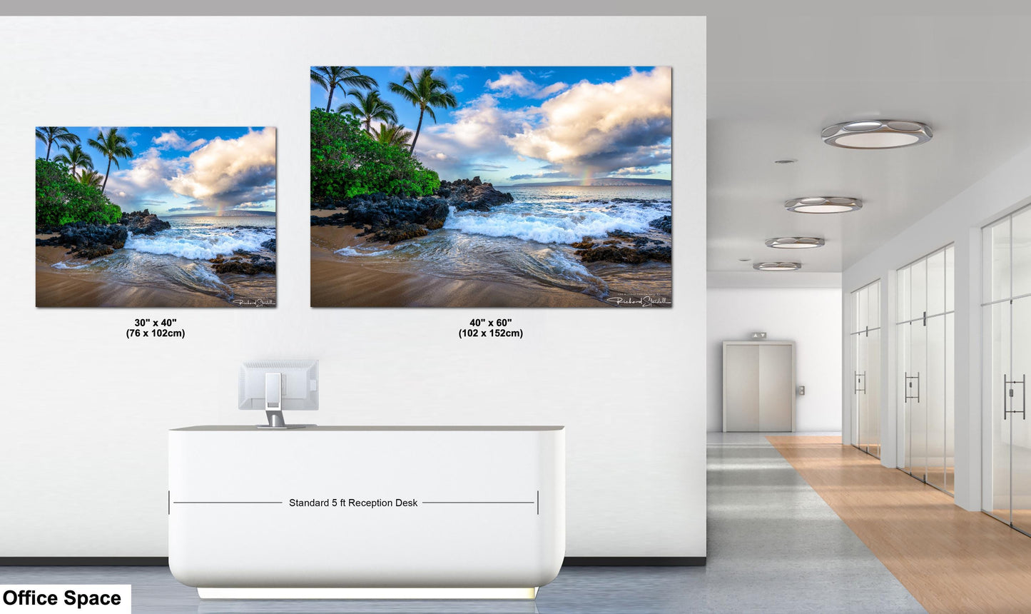 Maui Secret Beach Photo Print - Premium Ocean Wall Decor | Sunrise Beach Art