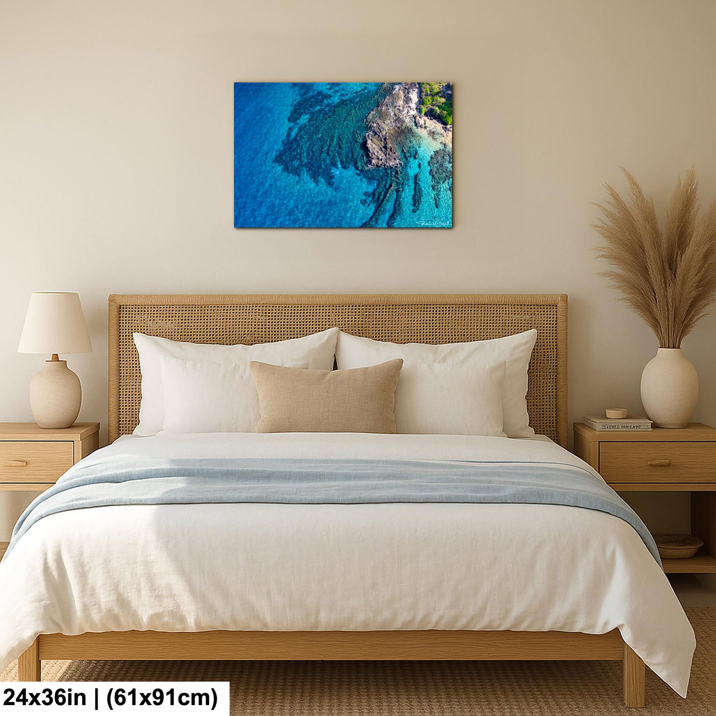 Ocean Reef Photography - Vibrant Coastal Art on Premium Photo Paper Print
