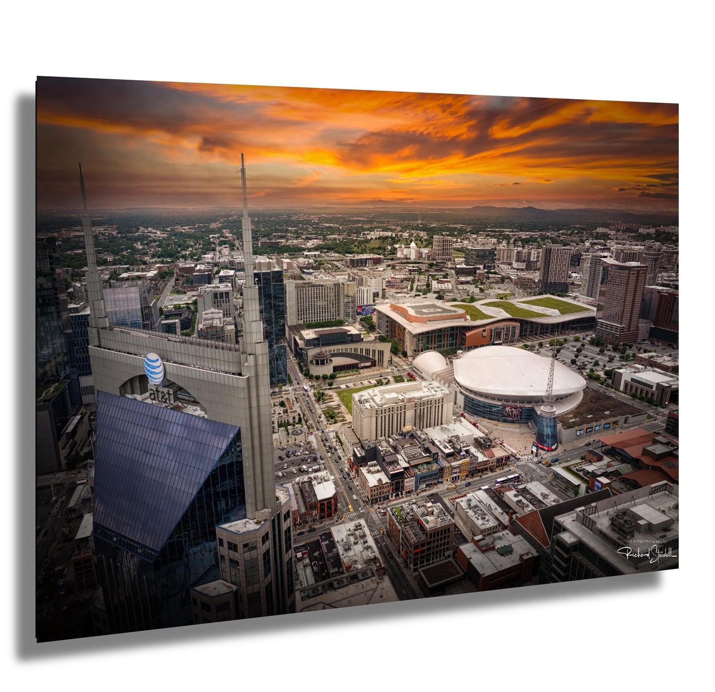Nashville Skyline Photo Print - Cityscape Wall Art | Music City Photography Gift