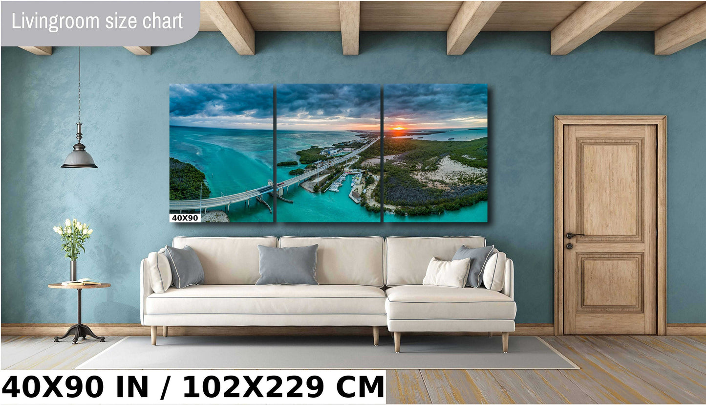 Islamorada Wall Art – Florida Keys Canvas Print | Nautical Wall Art Decor