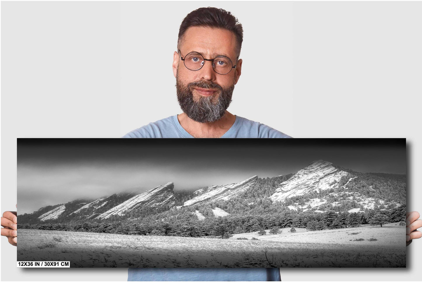 Boulder Flatirons Print - Colorado Wall Art | Ready To Hang Canvas & Metal Photo