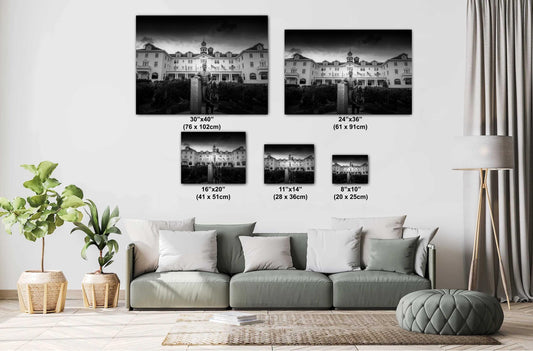 Stanley Hotel Art Print - Rocky Mountain Artwork | Estes Park Print Decor