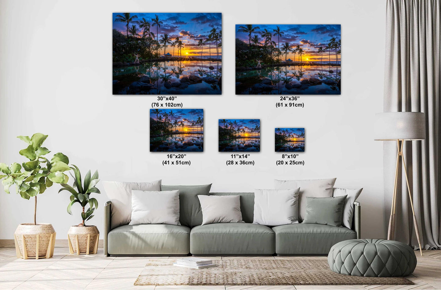 Maui Sunset Photo Print - Hawaii Wall Art | Ready To Hang Canvas & Metal Decor