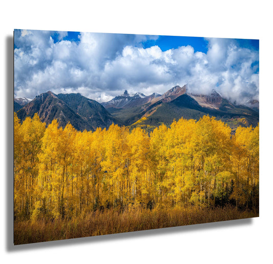 Colorado Autumn Wall Art – Vibrant Fall Foliage Decor | Mountain Landscape Print