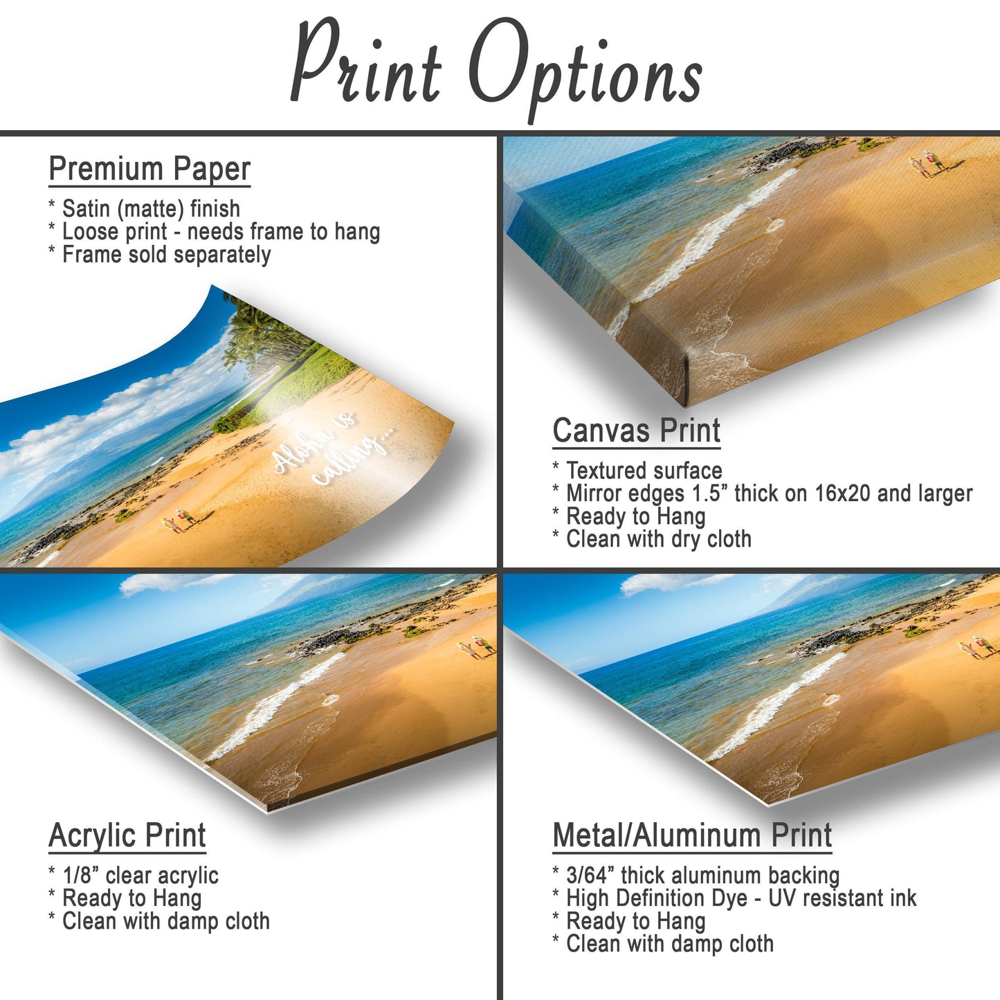 Ocean Wave Wall Art - Maui Photography Print | Vibrant Tropical Beach Decor