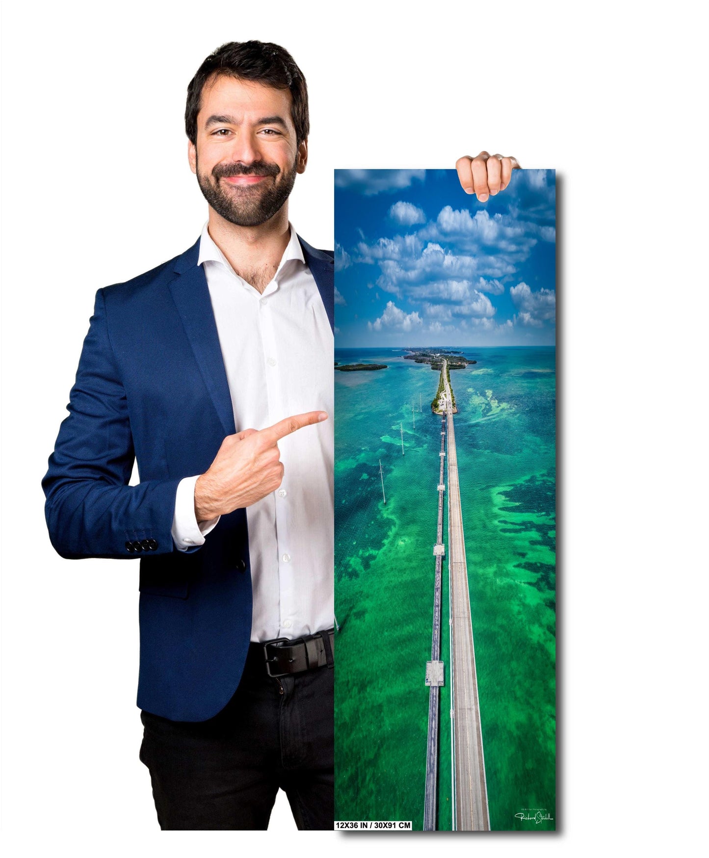 Islamorada Wall Art – US 1 Photo Art | Nautical Canvas Print & Metal Photo Print