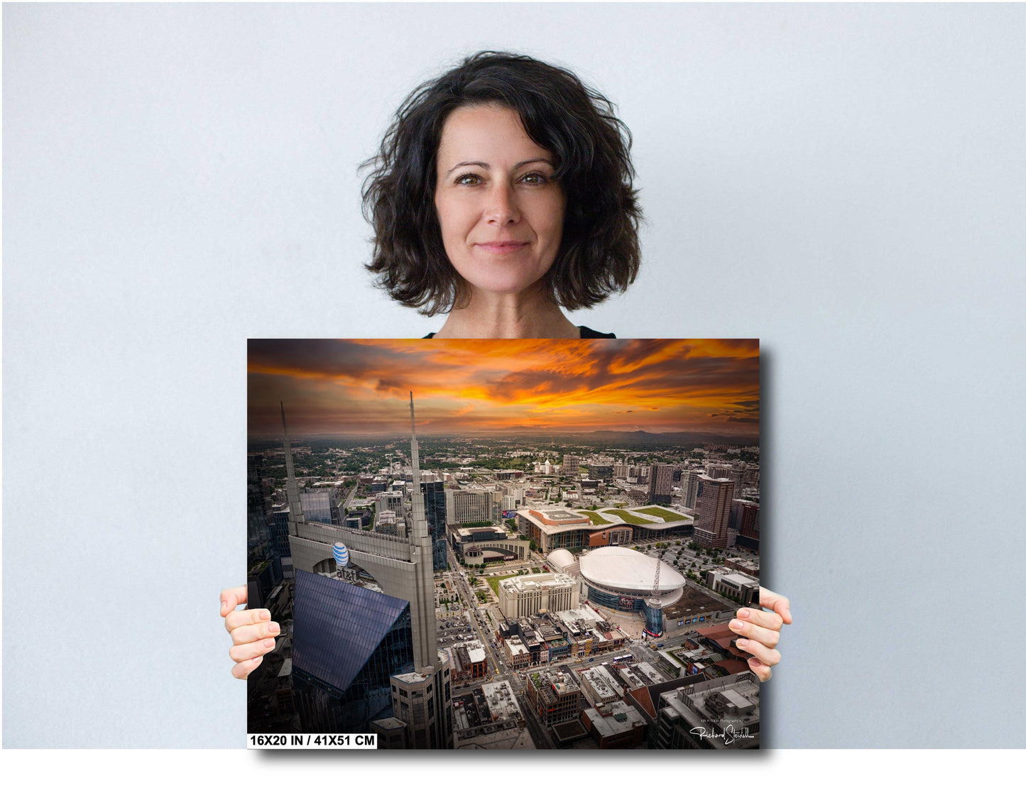 Nashville Skyline Photo Print - Cityscape Wall Art | Music City Photography Gift