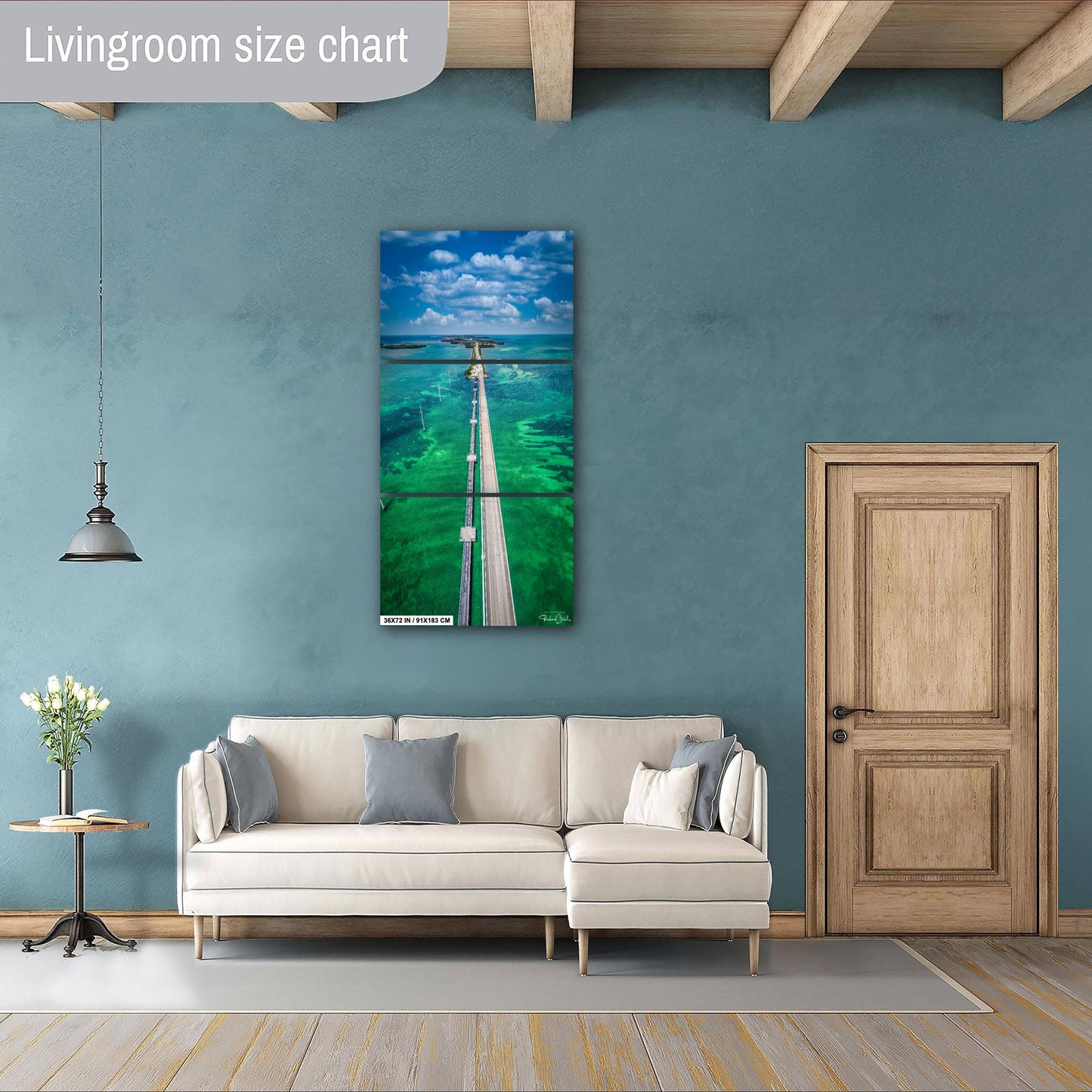 Islamorada Wall Art – US 1 Photo Art | Nautical Canvas Print & Metal Photo Print