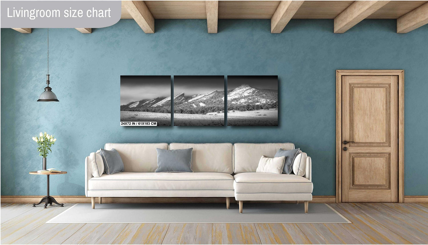 Boulder Flatirons Print - Colorado Wall Art | Ready To Hang Canvas & Metal Photo