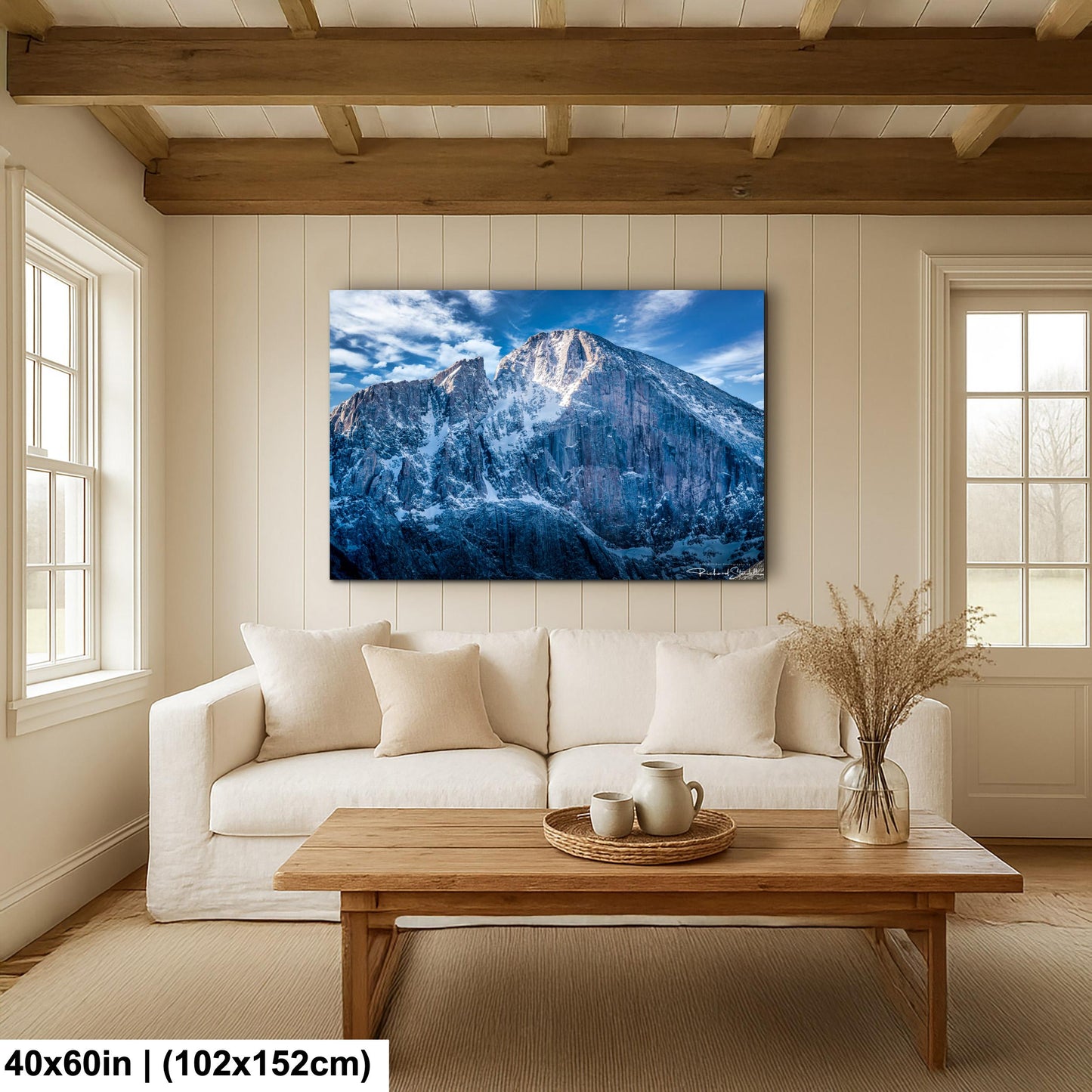 Rocky Mountain Wall Art - Longs Peak Photography Canvas & Premium Photo Prints