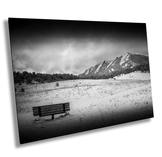 Boulder Flatirons Print – Colorado Wall Art | Ready To Hang Canvas & Metal Photo