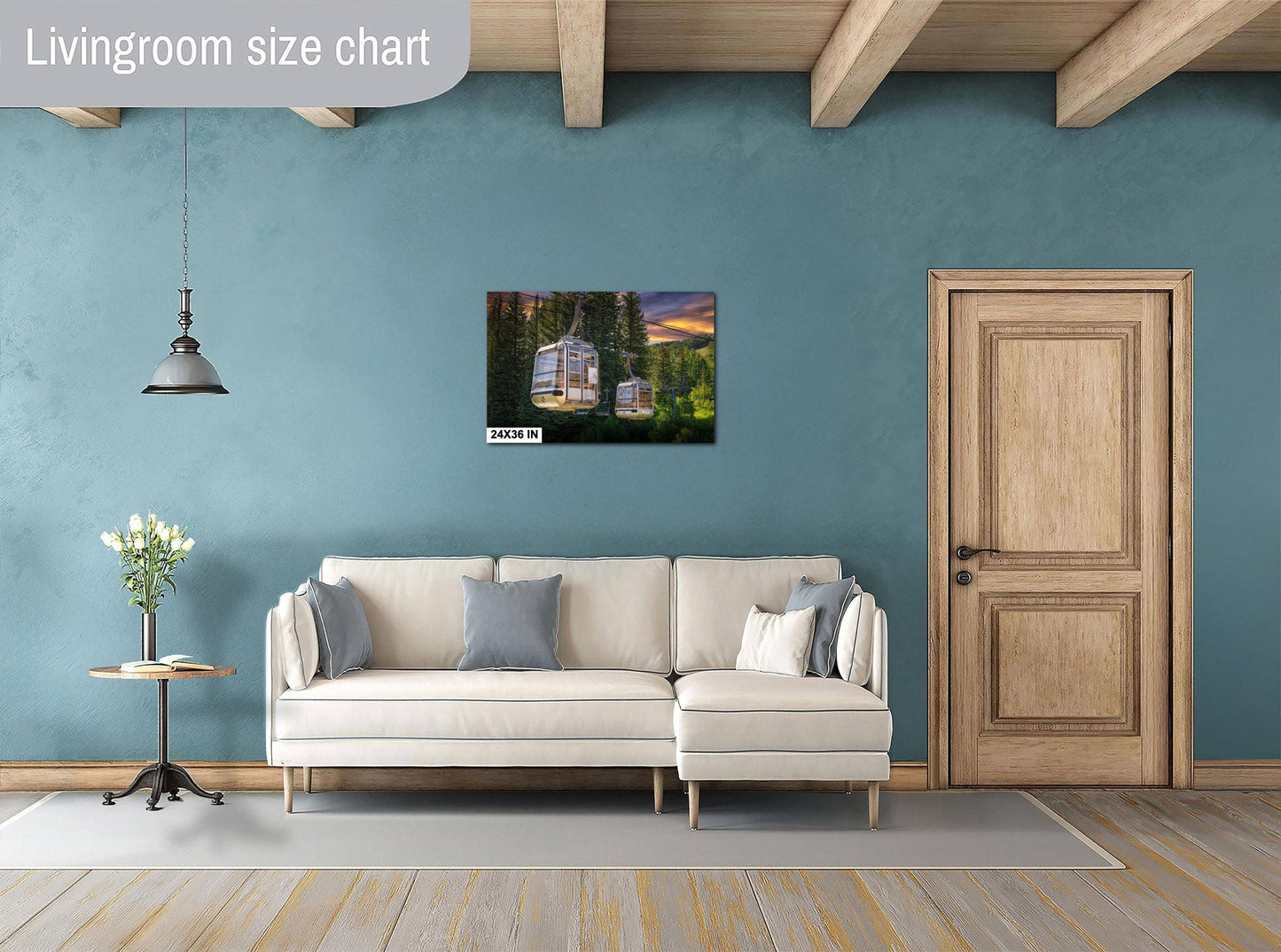 Vail Ski Lift Art - Canvas, Metal & Acrylic Wall Prints for Mountain Home Decor