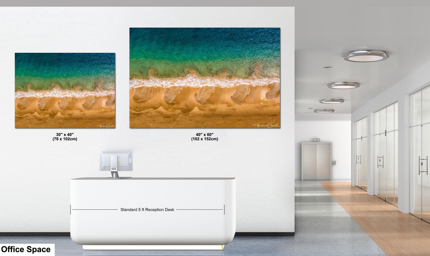 Ocean Wave Photography: Coastal Wall Art (Canvas or Metal Prints)