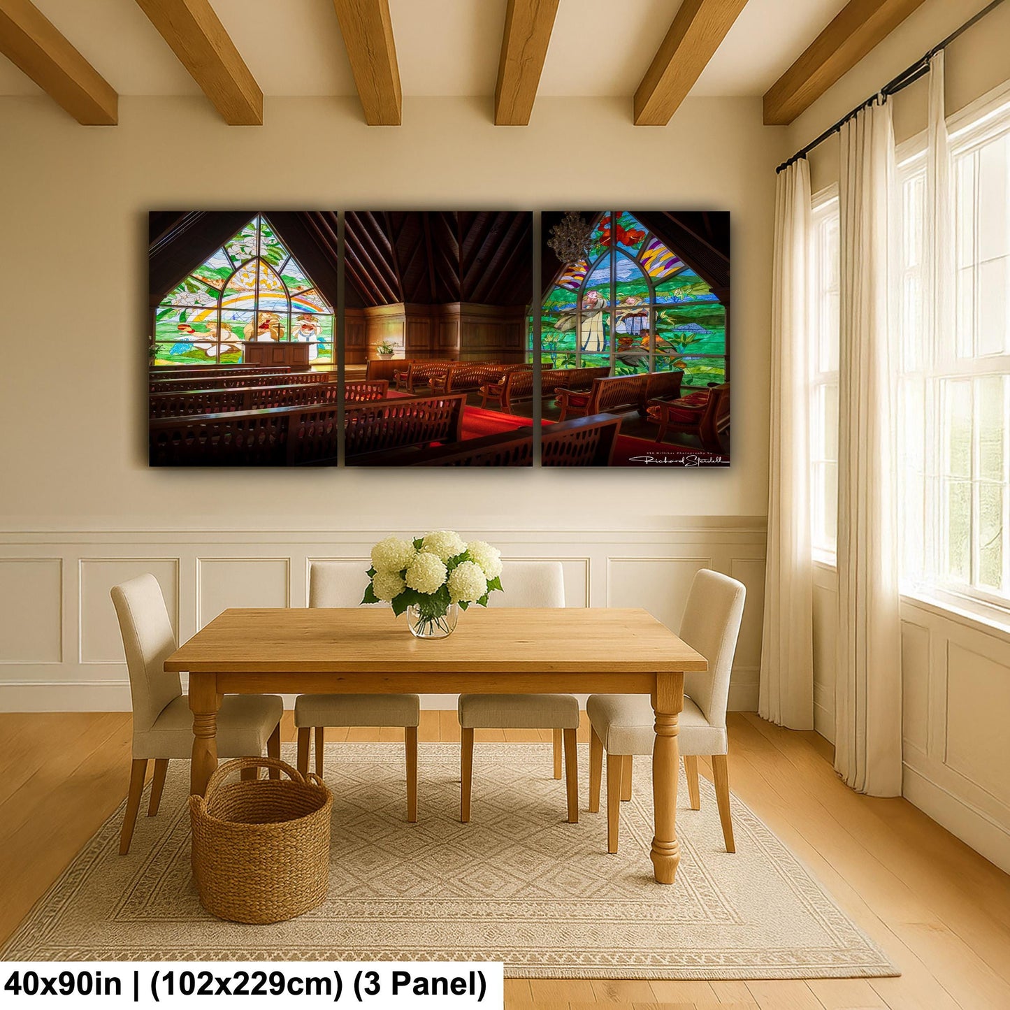 Wailea Chapel Maui Print (Ready to Hang or Paper)